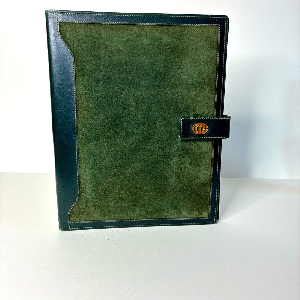 Vintage Mark Cross Leather Yearly Planner/Agenda